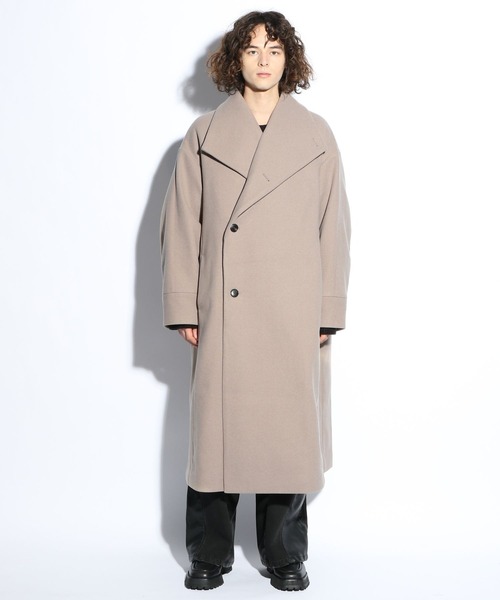 HARE ウーリーテックBIGカラーオーバーコート HARE（ハレ）の「ウーリーテックBIGカラーオーバーコート(HARE