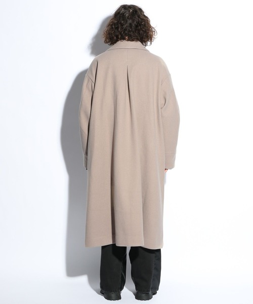 HARE（ハレ）の「ウーリーテックBIGカラーオーバーコート(HARE