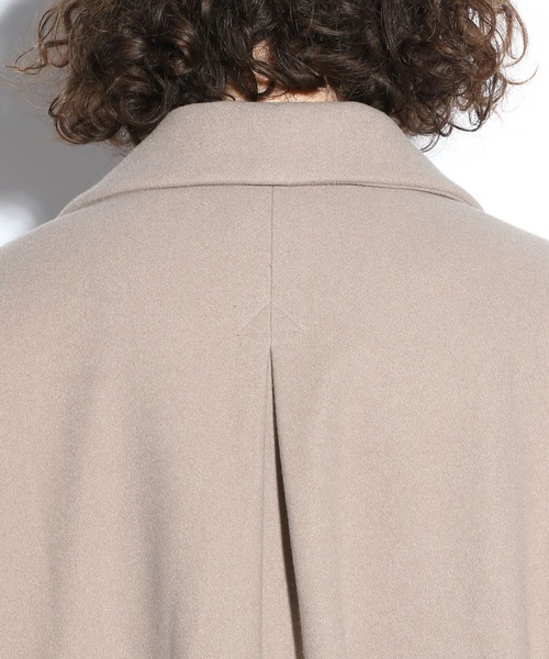 HARE（ハレ）の「ウーリーテックBIGカラーオーバーコート(HARE