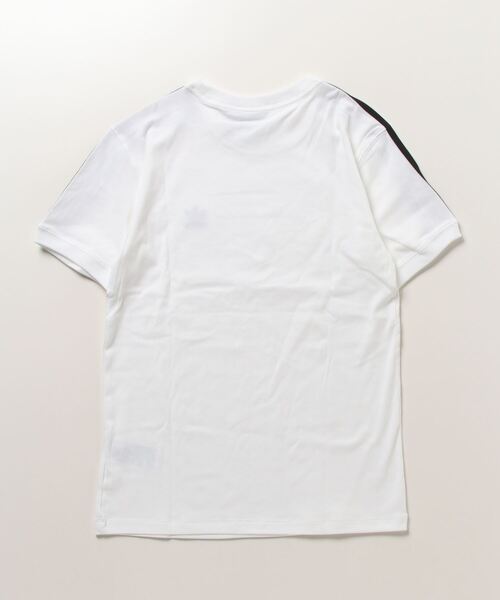 adidas(アディダス)の「スリーストライプスTシャツ / アディダスオリジナルス adidas Originals(Tシャツ/カットソー・レディース・ブラック/ホワイト/ブルー/パープル/ブラウン系その他・LARGE/XX-LARGE/SMALL/MEDIUM/X-SMALL/X-LARGE/3XL)」の10枚目の写真
