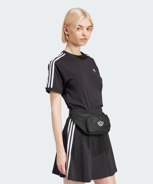 adidas(アディダス)の「スリーストライプスTシャツ / アディダスオリジナルス adidas Originals(Tシャツ/カットソー・レディース・ブラック/ホワイト/ブルー/パープル/ブラウン系その他・LARGE/XX-LARGE/SMALL/MEDIUM/X-SMALL/X-LARGE/3XL)」の12枚目の写真