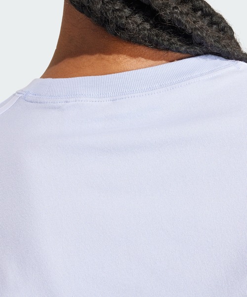 adidas(アディダス)の「スリーストライプスTシャツ / アディダスオリジナルス adidas Originals(Tシャツ/カットソー・レディース・ブラック/ホワイト/ブルー/パープル/ブラウン系その他・LARGE/XX-LARGE/SMALL/MEDIUM/X-SMALL/X-LARGE/3XL)」の21枚目の写真