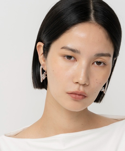 LAPUIS(ラピュイ)の「LAPUIS(ラピュイ)COIL HEART HOOP EARRINGS(イヤリング・レディース・マルチ/シルバー/ゴールド・FREE)」の17枚目の写真
