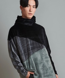 NO ID.（ノーアイディ）の「【NO ID.】Shaggy Stretch Volume Neck Parka / シャギー ストレッチ ボリューム ネック パーカ（パーカー）」