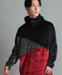 NO ID.（ノーアイディ）の「【NO ID.】Shaggy Stretch Volume Neck Parka / シャギー ストレッチ ボリューム ネック パーカ（パーカー）」