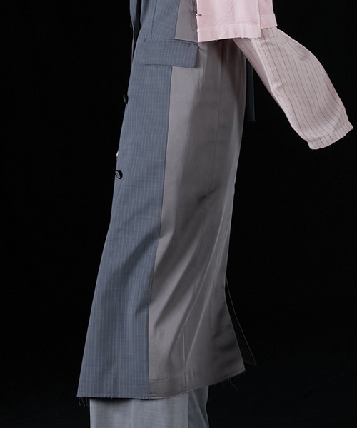 PRANK PROJECT（プランクプロジェクト）の「テーラードジレドレス / Tailored Gilet Dress（ジャンパースカート・レディース・ブラック/グレー・FREE）」の20枚目の写真