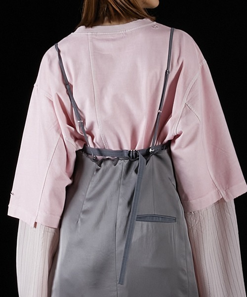 PRANK PROJECT（プランクプロジェクト）の「テーラードジレドレス / Tailored Gilet Dress（ジャンパースカート・レディース・ブラック/グレー・FREE）」の19枚目の写真