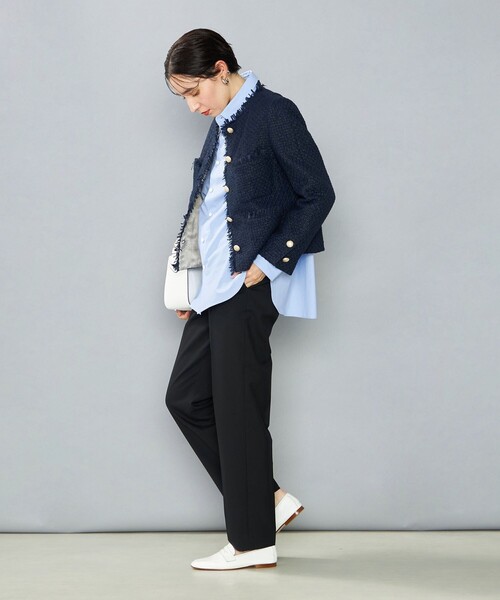 NOLLEY'S ツイードノーカラージャケット ツイードノーカラージャケット | ノーリーズ(NOLLEY'S) | マルイ