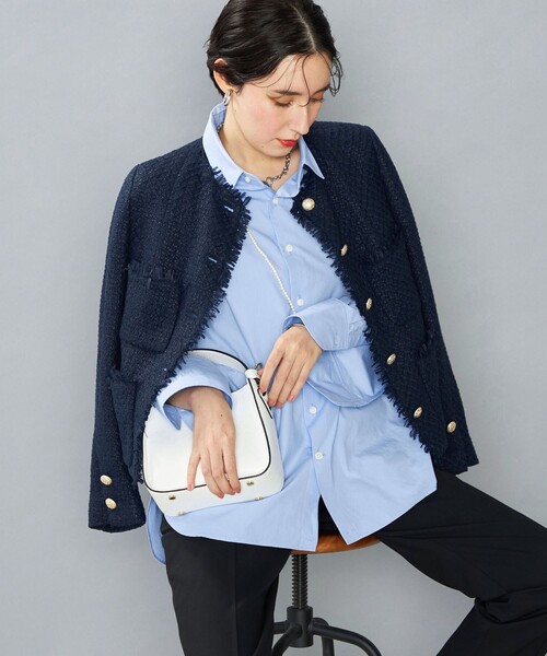 NOLLEY’S ノーリーズ　ツイードジャケット ツイードノーカラージャケット | ノーリーズ(NOLLEY'S) | マルイ