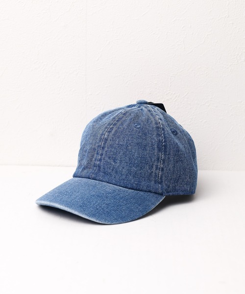 newhattan（ニューハッタン）の「★newhattan★ Baseball Low Cap twill kids（キャップ・キッズ・ダークインディゴブルー/ライトインディゴブルー/チャコールグレー/ブラック・ONE SIZE）」の4枚目の写真