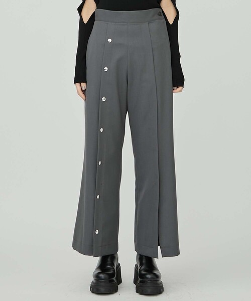 UJOH/ウジョー】《STUDIOUS別注》ボタンフレアパンツ（その他パンツ