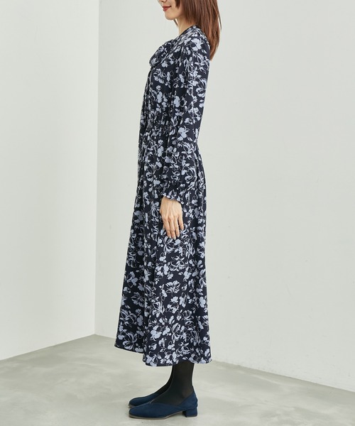 ROPE' PICNIC（ロペピクニック）の「フラワープリントリボンワンピース（ワンピース・レディース・ブルー系その他/キナリ/ブラック系その他・38）」の19枚目の写真