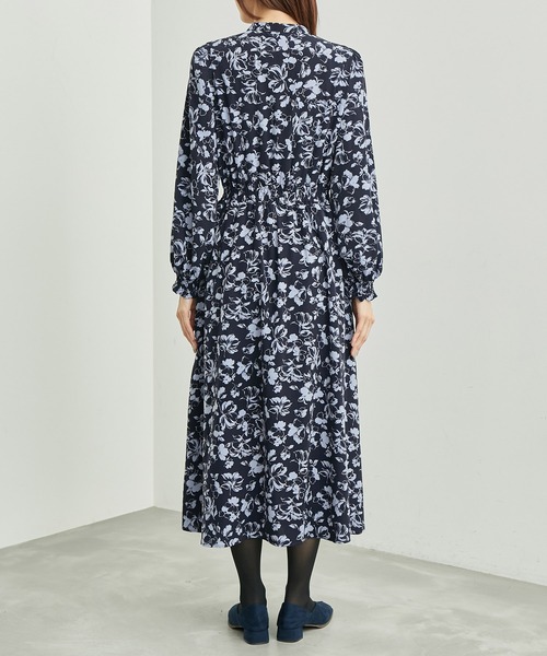 ROPE' PICNIC（ロペピクニック）の「フラワープリントリボンワンピース（ワンピース・レディース・ブルー系その他/キナリ/ブラック系その他・38）」の20枚目の写真