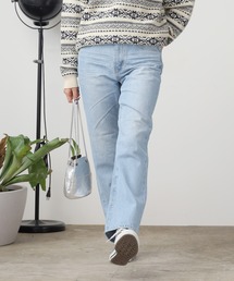 WHEIR（ウェア）の「WR by wheir/ダブルアール バイ ウエア ストレートジーンズ（デニムパンツ）」