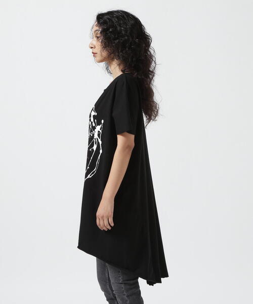 KMRiiのデザインカットソー tシャツ メンズ KMRii⁄ケムリ⁄Splash KMRii
