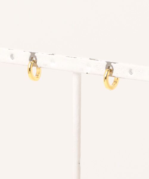 BRIE LEON（ブリーレオン）の「【BRIE LEON/ブリーレオン】フープピアス　ゴールド　シルバー（ピアス（両耳用）・レディース・ゴールド/シルバー・FREE）」の14枚目の写真