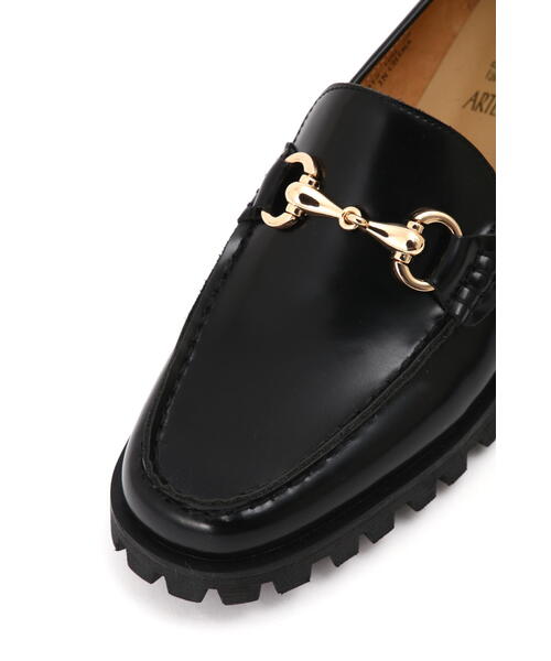 ARTESANOS（アルテサノス）の「◆【ARTESANOS】ビットローファー（ローファー・レディース・ブラック・23.0cm/23.5cm）」の5枚目の写真