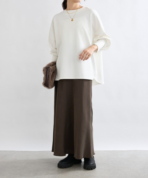 ダンボールポンチョプルオーバー（Tシャツ/カットソー）｜RIVE DROITE