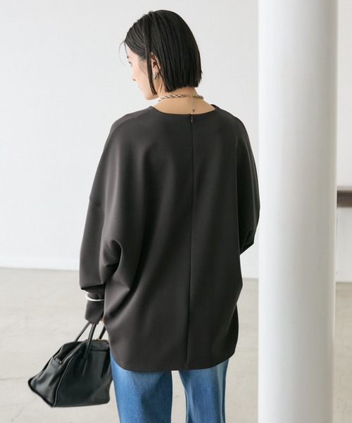 ダンボールポンチョプルオーバー（Tシャツ/カットソー）｜RIVE DROITE