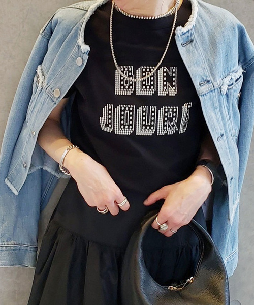 IENA - 新品タグ付き★IENA×RITA Bonjour Tシャツ◆ LIMITED Bonjour Tシャツ（Tシャツ/カットソー）｜IENA ENFANT