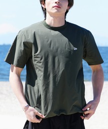 NEW ERA（ニューエラ）の「NEW ERA/ニューエラ 半袖Ｔシャツ/半袖ラッシュガード ユーティリティ/水陸両用 バックプリント 14109981/14109982（ラッシュガード・レディース）」