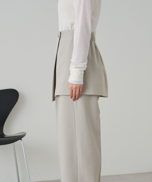 Omekashi（オメカシ）の「2WAY TRビスチェ（チューブトップ・レディース・ベージュ/ライトグレー・FREE）」の5枚目の写真