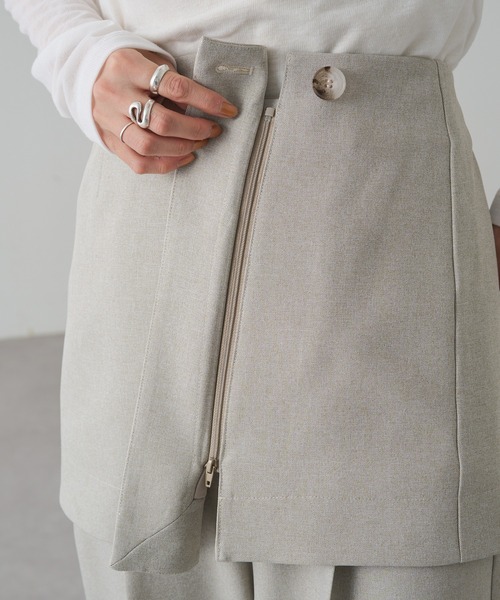 Omekashi（オメカシ）の「2WAY TRビスチェ（チューブトップ・レディース・ベージュ/ライトグレー・FREE）」の3枚目の写真