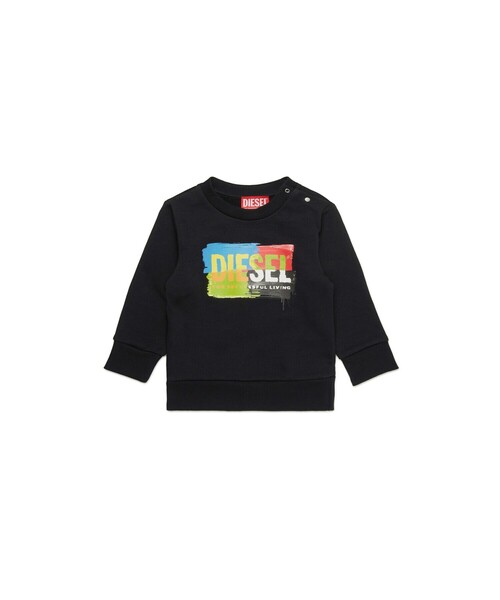 DIESEL（ディーゼル）の「ベビー スウェット SKANDB（スウェット・キッズ・オフホワイト/ブラック・18M/12M/36M/24M）」の8枚目の写真