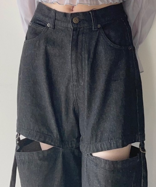 one way（ワンウェイ）の「セパレートデニムパンツ（デニムパンツ・レディース・ブルー/ブラック/ライトブルー/ブルー系その他・SMALL/MEDIUM）」の13枚目の写真