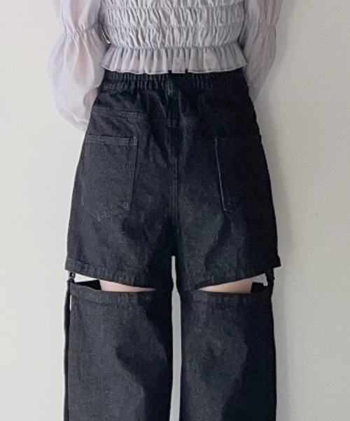 one way（ワンウェイ）の「セパレートデニムパンツ（デニムパンツ・レディース・ブルー/ブラック/ライトブルー/ブルー系その他・SMALL/MEDIUM）」の12枚目の写真