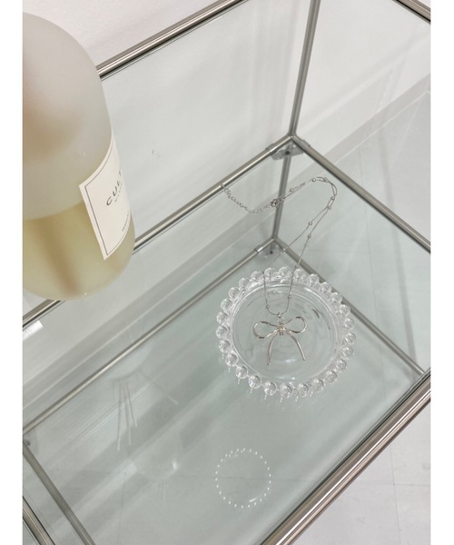 jumelle（ジュメロ）の「ribbon necklace（ネックレス・レディース・シルバー・FREE）」の13枚目の写真