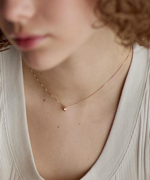 URBAN RESEARCH（アーバンリサーチ）の「ff by decor urban research　ハートネックレス（ネックレス・レディース・ゴールド・-）」の3枚目の写真