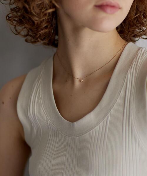 URBAN RESEARCH（アーバンリサーチ）の「ff by decor urban research　ハートネックレス（ネックレス・レディース・ゴールド・-）」の4枚目の写真