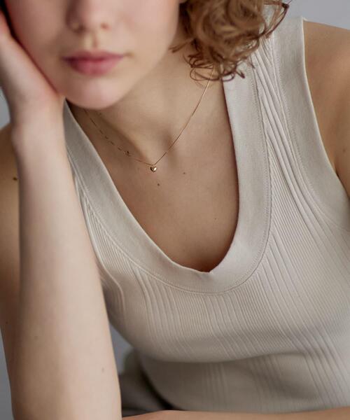 URBAN RESEARCH（アーバンリサーチ）の「ff by decor urban research　ハートネックレス（ネックレス・レディース・ゴールド・-）」の5枚目の写真