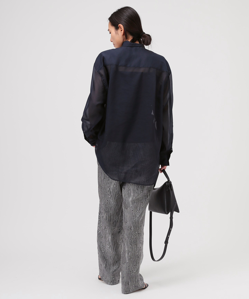 BANANATIME / バナナタイム】ベントストライプイージーパンツ