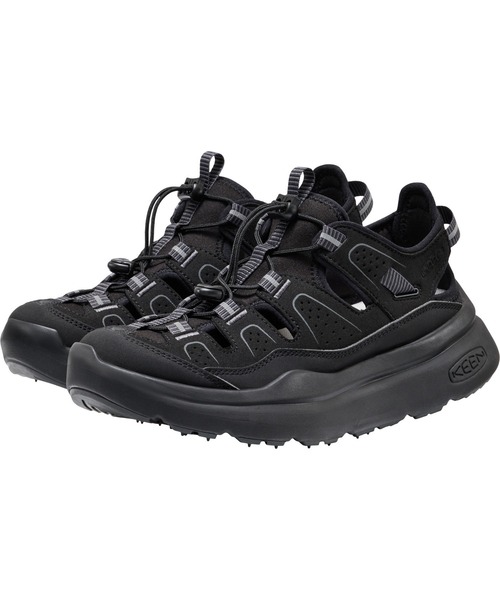 KEEN(キーン)の「WK450 SANDAL / ダブルケーフォーハンドレッドフィフティー サンダル / レディース サンダル(サンダル・レディース・ブラック・25.5cm/25cm/24.5cm/24cm/23.5cm/23cm/22.5cm)」の3枚目の写真