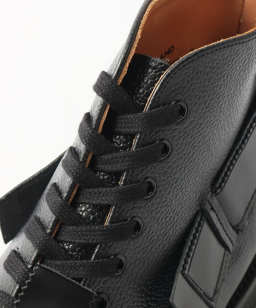 JOHN MOORE（ジョンムーア）の「【JOHN MOORE / ジョンムーア】TOE STRAP BOOTS（ブーツ・メンズ・ブラック・50/60/70/80/90）」の4枚目の写真