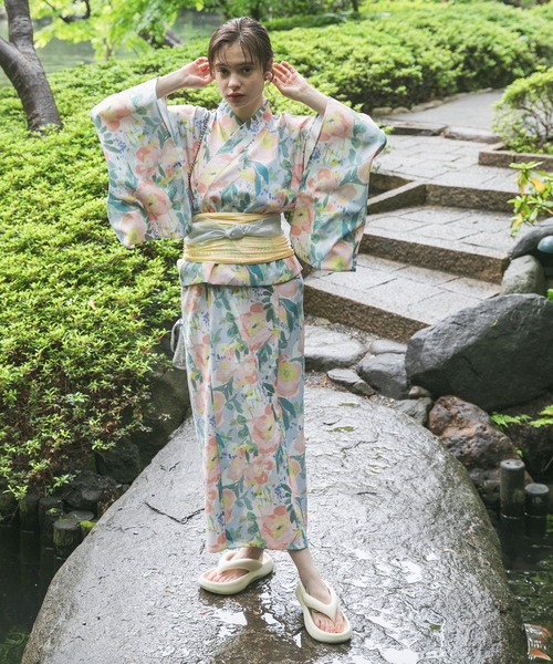 forksy.（フォルクシー）の「【forksy.】厚底リカバリーサンダル＆メッシュ巾着バッグセット（サンダル・レディース・ピンク/ホワイト/ブラック/イエロー・S/L/M）」の14枚目の写真