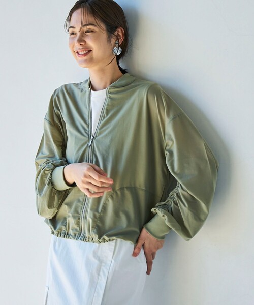 COEL ☆ The Greencup】「ギャザーライトブルゾン」size38