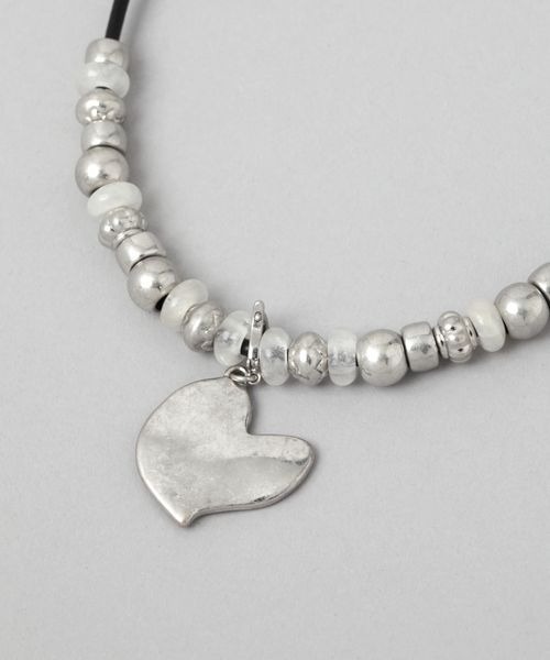 JEANASIS（ジーナシス）の「Western-styleネックレス/111788（ネックレス・レディース・ブラック系その他/シルバー系その他・FREE）」の2枚目の写真