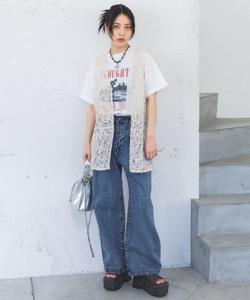 JEANASIS（ジーナシス）の「Western-styleネックレス/111788（ネックレス・レディース・ブラック系その他/シルバー系その他・FREE）」の3枚目の写真