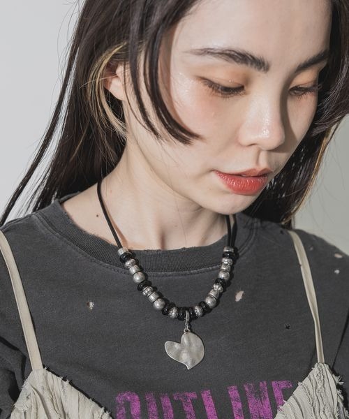 JEANASIS（ジーナシス）の「Western-styleネックレス/111788（ネックレス・レディース・ブラック系その他/シルバー系その他・FREE）」の11枚目の写真