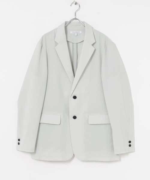 URBAN RESEARCH(アーバンリサーチ)の「『UR TECH DRYLUXE』DRY LUXE 2B JACKET(その他アウター・メンズ・オフホワイト/チャコールグレー/ネイビー・SMALL/MEDIUM/LARGE)」の1枚目の写真