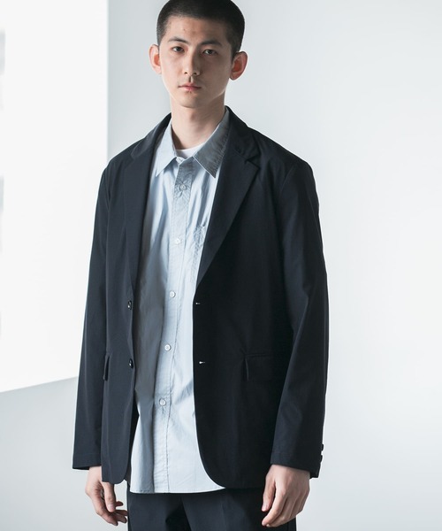 URBAN RESEARCH(アーバンリサーチ)の「『UR TECH DRYLUXE』DRY LUXE 2B JACKET(その他アウター・メンズ・オフホワイト/チャコールグレー/ネイビー・SMALL/MEDIUM/LARGE)」の13枚目の写真