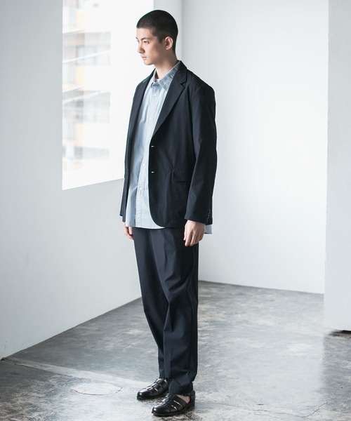 URBAN RESEARCH(アーバンリサーチ)の「『UR TECH DRYLUXE』DRY LUXE 2B JACKET(その他アウター・メンズ・オフホワイト/チャコールグレー/ネイビー・SMALL/MEDIUM/LARGE)」の7枚目の写真