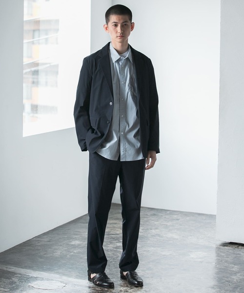 URBAN RESEARCH(アーバンリサーチ)の「『UR TECH DRYLUXE』DRY LUXE 2B JACKET(その他アウター・メンズ・オフホワイト/チャコールグレー/ネイビー・SMALL/MEDIUM/LARGE)」の9枚目の写真