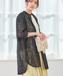 シアージャガードチュニックブラウス