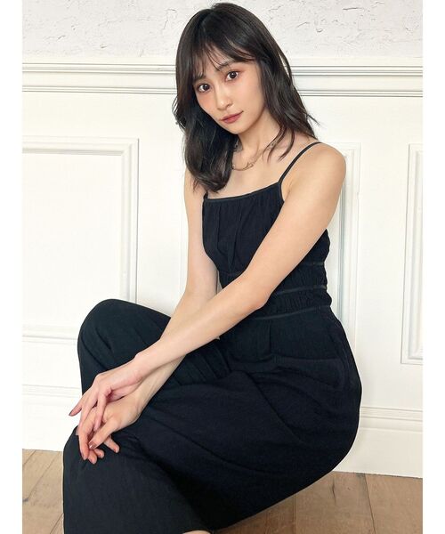 RESEXXY(リゼクシー)の「シフォンキャミコンビネゾン(つなぎ/オールインワン・レディース・ブラック/アイボリー/その他1・FREE)」の17枚目の写真