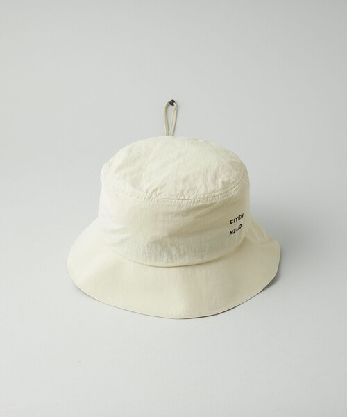 CITEN(シテン)の「<CITEN>パッカブル バゲット ハット(ハット・レディース・ブラック/オフホワイト・FREE)」の5枚目の写真