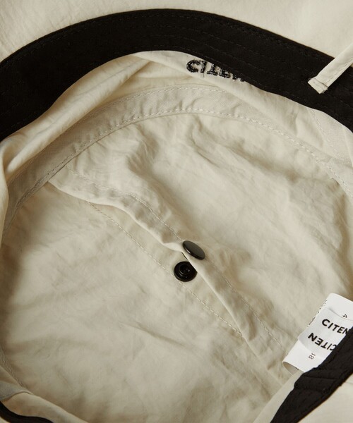 CITEN(シテン)の「<CITEN>パッカブル バゲット ハット(ハット・レディース・ブラック/オフホワイト・FREE)」の21枚目の写真